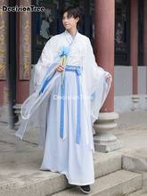 Hanfu 2021 vestuário masculino/feminino hanfu tradicional chinês para casais 2024 - compre barato