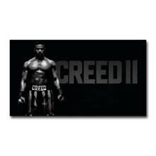 Creed II-póster de seda de película, Adhesivo de pared, regalo de decoración 2024 - compra barato