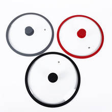 Silicone Glass Frying Pan Lids 30cm Pan Lid Pot Lid Silicone Lids Non-Boiling Lid Pot Cover Silicone Covers Kitchen Utensils 2024 - buy cheap