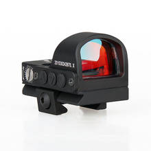 Canis-mira telescópica Latrans Tactical Reddot Mini, punto rojo, aumento 1X, negra, para caza, PP2-0078 al aire libre 2024 - compra barato