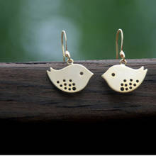 2021 New Fashion Simple Love Bird Earrings Animal Element Alloy Earrings Women's Jewelry 2024 - buy cheap