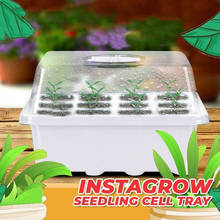 Plant Nursery Pot 12 Hole Plant Seed Grows Box Nursery Seedling Starter Garden Yard Tray Hot Garden Planting huerto urbano 2024 - buy cheap