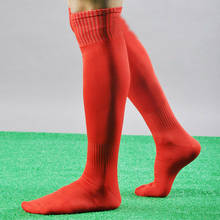 Новые женские спортивные футбольные длинные носки, Модные Новые Гольфы выше колена, бейсбольный Хоккей 2024 - купить недорого