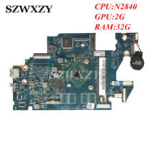 Placa-mãe para computador portátil aiz30, para lenovo ideapad, com 2 gb ram, 32 gb, n2840 2024 - compre barato