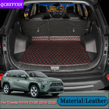 Fit For Toyota RAV4 XA50 2019 2020 Car Floor Mat Leather Tray Carpet Cargo Liner Custom Auto Trunk Mats Carpet Auto Accessories 2024 - buy cheap
