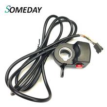 SOMEDAY 15DX WUXING Thumb Throttle with Power Button Switch and Power Indicator for Electric Bicycle Conversion Kit 2024 - buy cheap