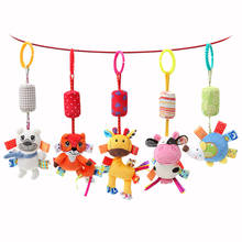 Bed Bell Newborn Rattle Wind Chimes Infant Kids Educational Sensory Toy Baby Toys Soft Plush Animal Stroller Hanging Crib Mobile 2024 - buy cheap