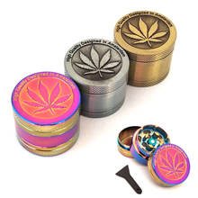 3-layer Herb Tobacco Weed Grinder  Manual Hand Grass Spice Herb Grinder Miller Crusher Machine Spice Mill Smoking Accessories 2024 - купить недорого