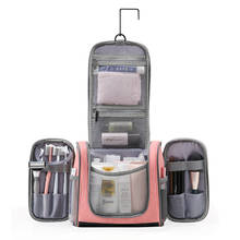 Waterproof PU Nylon Cosmetic Bag High-capacity Hanging Up Makeup Bag Toiletry Bag Travel Organizer Makeup Bag Organizer Box Bols 2024 - buy cheap