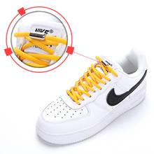 1Pair Elastic Semicircle Shoelaces Locking Shoelaces Sneakers Shoe laces Quick No Tie Shoelace Kids Adult Shoelace 21colors 2024 - buy cheap