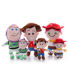 15-25cm Disney Movie Toy Story 4 Plush Toys Woody & Buzz Lightyear Forky Soft Stuffed Toys Gifts for Kids Children 2024 - buy cheap
