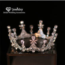 CC Crown-accesorios para mujer, tocado de novia y boda, adornos para el cabello de compromiso, joyería de lujo, regalo de cumpleaños FO29 2024 - compra barato