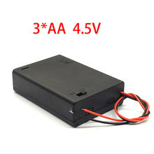 3 AA Battery Holder Box Case With Switch New 3 AA Battery Holder Box Case With Switch 4.5V 2024 - buy cheap