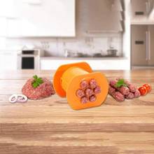 One Press Cevapcici Maker Kitchen Hot Dog Burger Meat Sausage Handmade Gadget Tool Kitchen Accessories 2024 - buy cheap