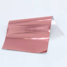 Folha de papel holográfico para artesanato, folha de transferência holográfica laminador rosa quente para faça você mesmo cartões de natal 2024 - compre barato