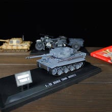 Diecast Model Cars 1/72 Tiger Tank World War II German Military Display Collection Toys Model Gift Souvenir Ornaments 2024 - buy cheap