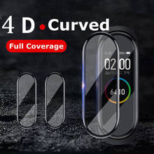 4D Film For Xiaomi Mi Band 4 protector glass for miband 4 Film Full Cover Screen Protection Case Protective smart Accessories 2024 - buy cheap