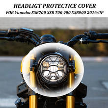 Cubierta protectora de faro delantero para motocicleta Yamaha, accesorios de aluminio para moto Yamaha XSR700 XSR 700 900 2016 2017-2018 2024 - compra barato
