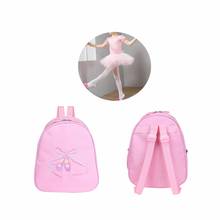 Ballet sacos de dança mochila para crianças meninas crianças bailarina sacos escola bailarina ginásio toe sapatos bordado ombro mochila 2024 - compre barato