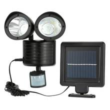 22 LED Outdoor Solar Light Dual Detector Motion Sensor Security Lighting Waterproof Street Wall Lights Garden Yard Wall Lamp 2024 - buy cheap