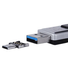 U-диск OTG адаптер мини USB 2,0 Micro USB адаптер конвертера OTG сотовый телефон к нам для телефона планшета 3,7 2024 - купить недорого