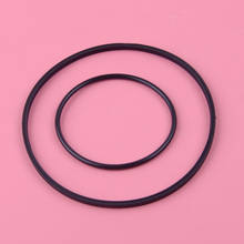 DWCX 2pcs Vacuum Pump Seal Kit Black Rubber 11668626471 Fit for BMW V8 E46 E65 E66 E53 E70 E60 745i 545i 645i X5 2024 - buy cheap