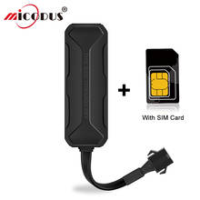 Mini Car Tracker GPS Tracker Portable With SIM Card MV208 Cut off Fuel Power Relay GPS Tracker Overspeed Alarm Free Web APP 2024 - buy cheap