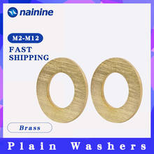 [M2-M20] Copper Meson Pad Sheet Metal Collar Brass Flat Washer DIN125 ISO7089 2024 - buy cheap