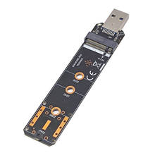 Adaptador USB 3,1 para NVME SATA, protocolo Dual M.2 Key-B-M, 10gbps, USB3.1 Gen 2, tarjeta convertidora para NVME 2230-2280 SSD 2024 - compra barato