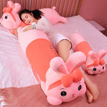 Lovely Giant Animal 80cm 100cm Soft Cartoon Big Ear Bunny Plush Toy Rabbit Stuffed Pillow Girl Gift 2024 - buy cheap