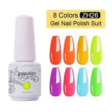 Clou Beaute Gel Polish Primer High Quality UV LED Gel Varnish Soak Off Nail Art Gel Nail Polish Bright Color Glitter Varnish 2024 - buy cheap