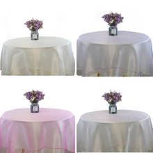 Organza Table cloth Sheer Organza Tablecloth for Weddings Decoration Birthday Christmas Halloween Baby Shower Table Cover 2024 - buy cheap