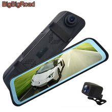 Bigbigroad para buick lacrosse excelle gt gx verano gs enclave carro dvr câmera traço cam fluxo espelho retrovisor ips tela de toque 2024 - compre barato