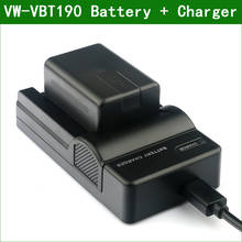 VW-VBT190 VW VBT190 VBT380 VW-VBT380 Battery + Charger for Panasonic HC V510 V520 V720 V750 V770 V800 VX1 VX870 VX980 W570 2024 - buy cheap