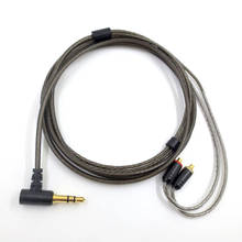 Посеребренный провод для наушников MMCX кабель для SE425 SE535 IE80 IE8I IM 2Pin 0,78 мм A2DC кабель для ATH-LS50/70 2024 - купить недорого