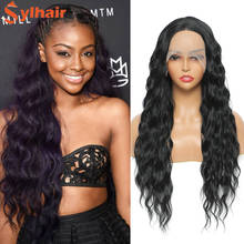 Sylhair 30 inch Wigs Lace Front Wigs Wavy Wigs for Women Daily Wear 2024 - buy cheap