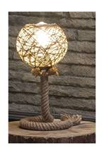 Lámpara de pie de cuerda, candelabro, mesa de pie de noche 2024 - compra barato