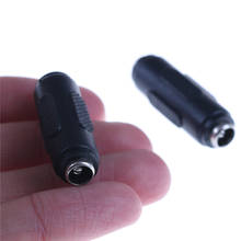 2.1mm x 5.5mm fêmea para fêmea dc adaptador de tomada de áudio conector 2024 - compre barato