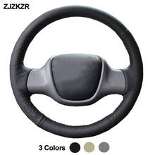 Carro auto volante capa para smart fortwo trança no volante funda volante stuurhoes acessórios do carro 2024 - compre barato