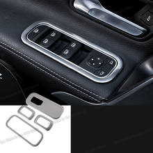 Lsrtw2017-painel de controle e trava para janela de carro, aço inoxidável, mercedes benz a class a200 a180 2019 2020 w177 2024 - compre barato