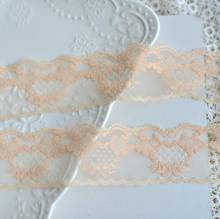 4 Meters Soft Wedding Lace Trim Polyester Embroidered Handmade Orange Apricot Lace Ribbon Sewing Supplies DIY Craft 5cm 2024 - buy cheap