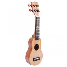 17 Inch Red Pine Ukulele Guitar Spruce Wood Ukulele Hawaiian Guitar with Storage Bag 41x12x4.3cm 2024 - buy cheap