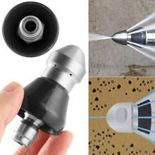 New 1/4inch Thread Pressure Drain Washer Nozzle Quick Connect Spray Stainless Steel Pipe Dredging Sewer Cleaner 2024 - buy cheap