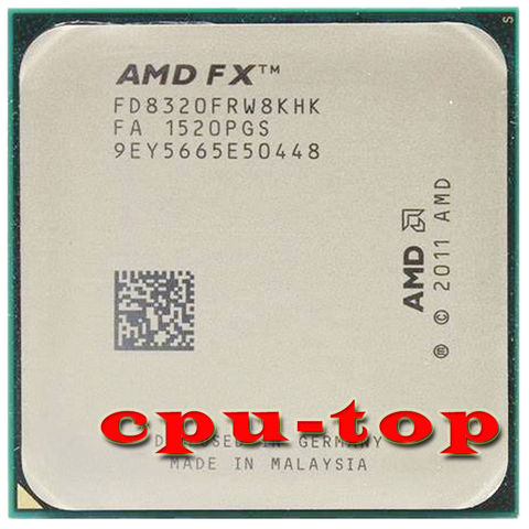 Free Shipping AMD FX-Series FX-8320 FX 8320 3.5 GHz Eight-Core CPU Processor FD8320FRW8KHK Socket AM3+ 2022 - buy cheap