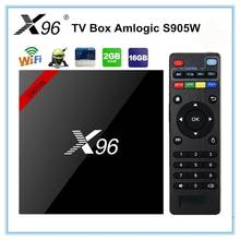 X96 W mini Android 7.1 Smart TV BOX 2GB/16GB TVBOX X 96 mini Amlogic S905W H.265 4K 2.4GHz WiFi Media Player Set Top Box X96mini 2024 - buy cheap