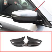 2x Real Carbon Rearview Mirror Cap Replacement Mirror housing   For BMW 3 5 7 Series G20 G28 G30 6 Series GT 2024 - buy cheap