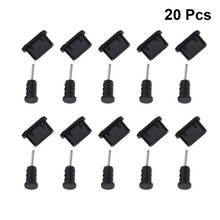 10Pairs/20pcs USB Charging Port Type C Dust Plug charging port Silicone Cover for Samsung Huawei xiaomi Smart Phone Accessories 2024 - buy cheap