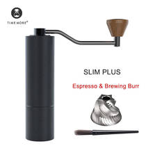 Timemore  SLIM PLUS High quality Manual Coffee grinder  Aluminum Coffee miller 20g Mini Coffee milling machine 2024 - купить недорого