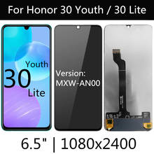 Pantalla LCD de 6,5 pulgadas para Honor 30 Youth MXW-AN00, montaje de digitalizador con pantalla táctil, repuesto para Honor 30 Lite 2024 - compra barato