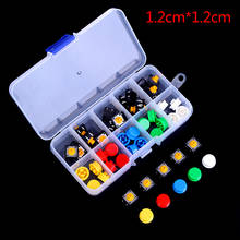 25Pcs/lot Momentary Micro Switch Tactile Push Button Switch  Button + 25PCS Tact Cap 2024 - buy cheap